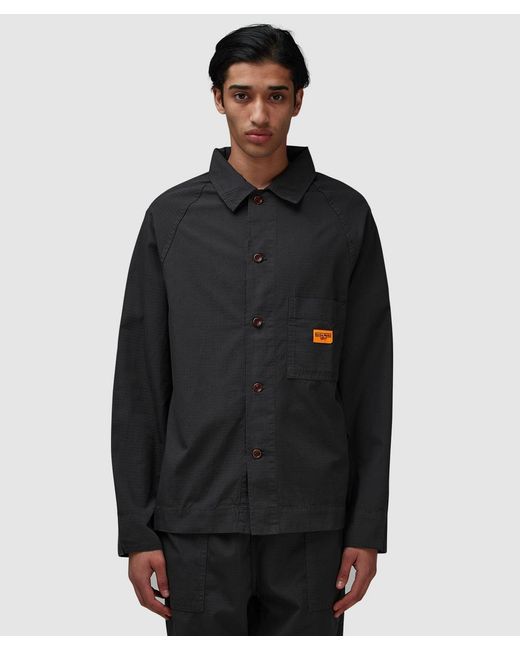 Service Works Black Ripstop Front Of House Jacket for men