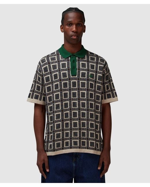 Adidas Black X Brain Dead Polo T-Shirt for men