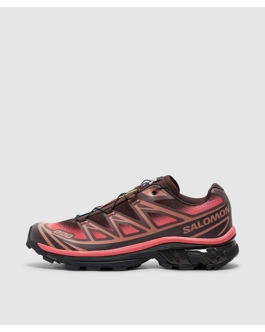Salomon Lab Brown Xt-6 Skyline Sneaker Coffee/French Roast/Rouge for men