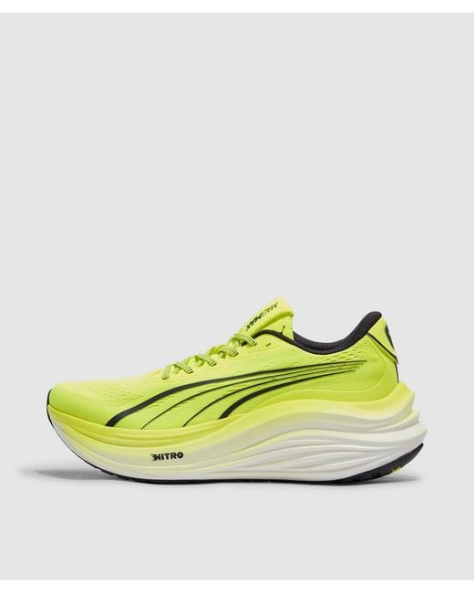 PUMA Yellow Magmax Nitro Sneaker for men