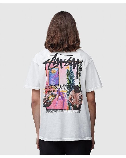 Stussy Daydream Pig Dyed T-shirt in Natural for Men | Lyst