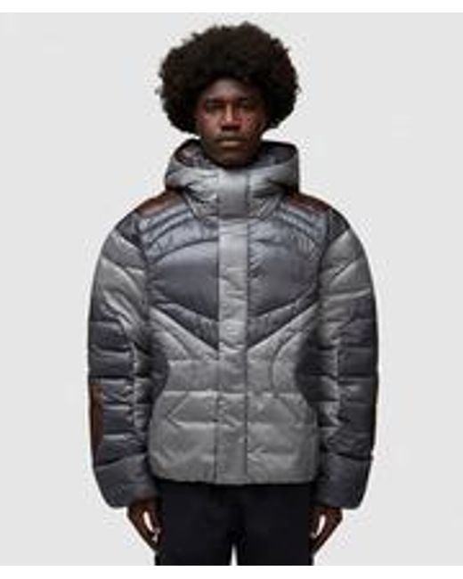 Nike Gray Sportswear Tech Pack Therma-fit Adv Oversized Water-repellent Hooded Jacket 50% Recycled Polyester for men