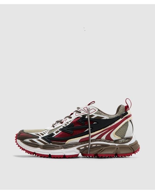 Off-White c/o Virgil Abloh Red Ow Be Right Back Sneaker (Haute