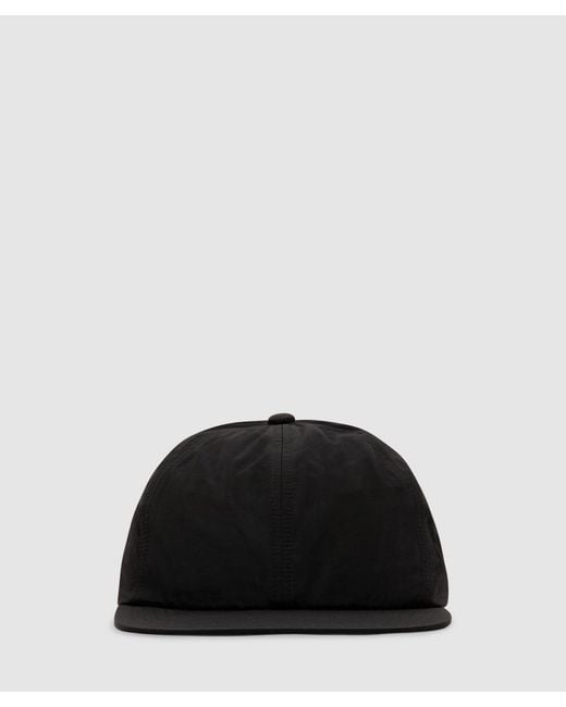 Goldwin Black Nylon Tussah Bb Cap