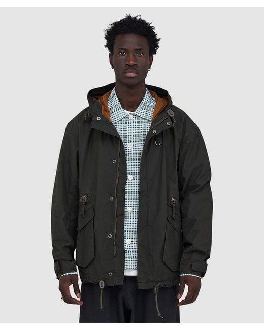 Barbour Black Westoe Showerproof Jacket (Breen/Pigment for men