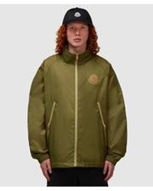 Moncler Green Egre Windrunner Jacket for men