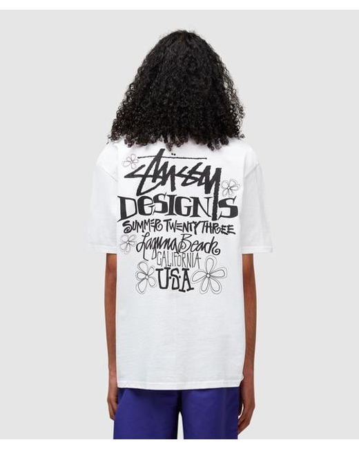 Stussy Summer Lb T-shirt in White for Men | Lyst