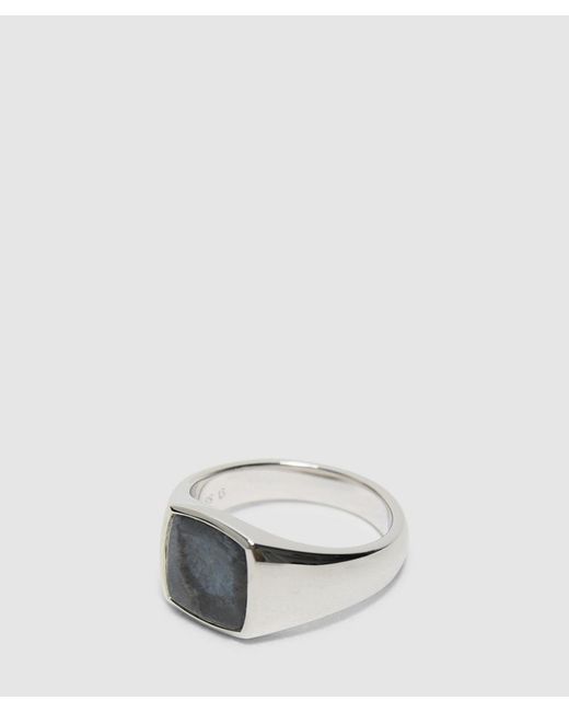 Tom Wood Metallic Larkivite Kay Ring (925 Sterling