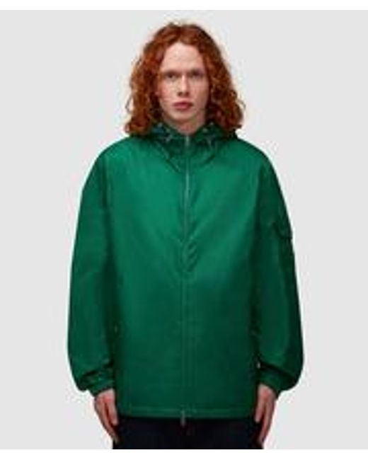 Moncler Green Etiache Windbreaker Jacket for men