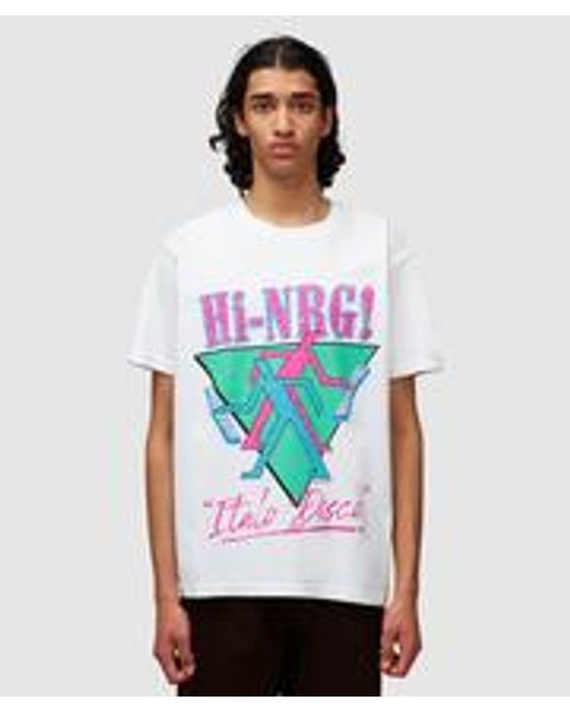 Bianca Chandon White Hi-nrg T-shirt for men
