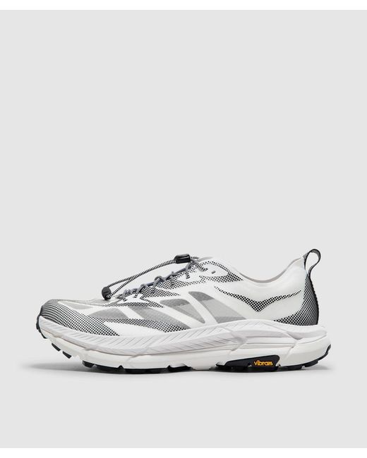 Hoka One One White Mafate Speed 4 Lite Ts Sneaker for men