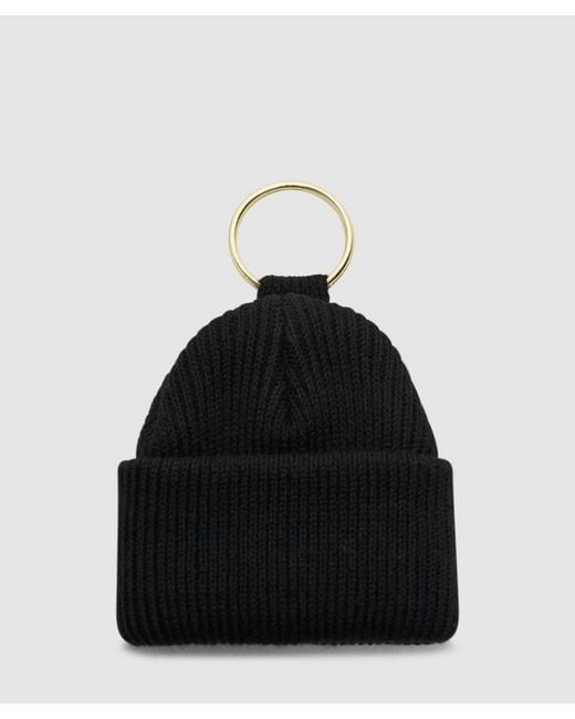 Carhartt Black Mini Watch Hat Keychain