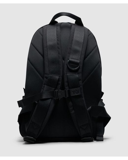 Y-3 Black Staple Backpack