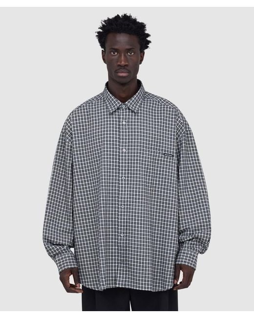Acne Blue Soffia Shirt for men