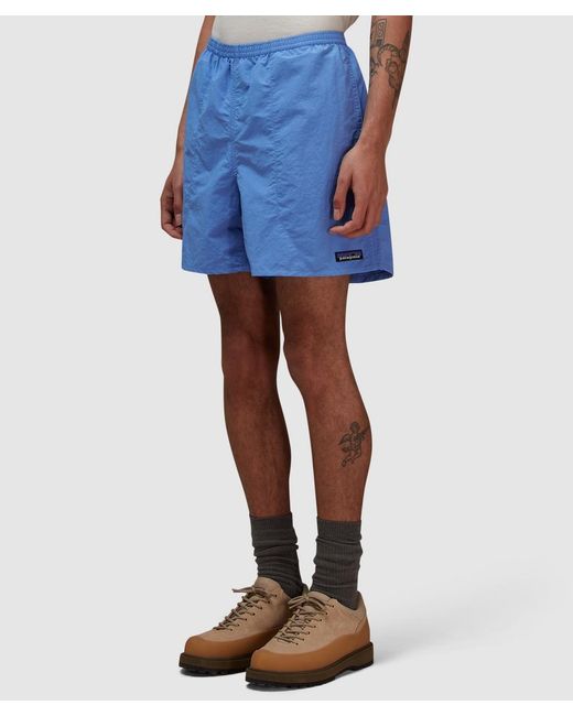 Patagonia Blue Baggies 5 Inch Short for men