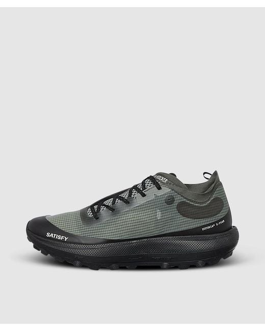 Satisfy Black Therocker Sneaker (Shadow for men