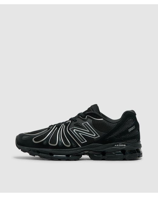 New Balance Black Abzorb 1890 Sneaker Metallic/ Cement for men