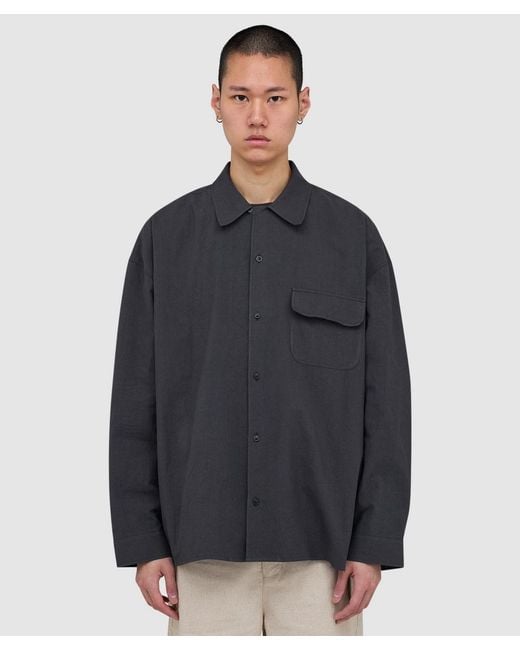 YMC Blue Wray Shirt for men