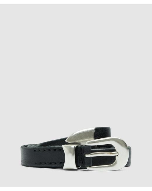 Our Legacy Multicolor Minimalist 2 Cm Leather Belt
