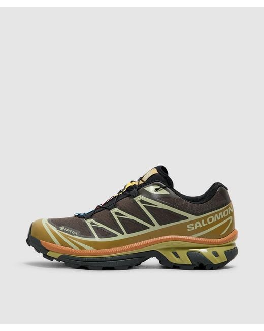 Salomon Lab Green Xt-6 Gore-Tex Sneaker (Delicioso/Tea/Plantation for men