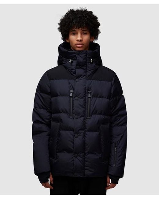 Black Rodenberg Short Down Jacket - Short Down Jackets for Men