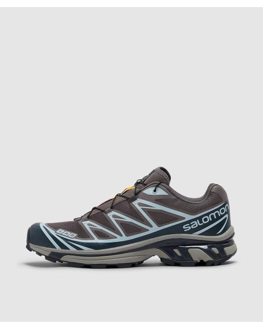 Salomon Lab Multicolor Xt-6 Sneaker (Plum Kitten/India Ink/Ballad