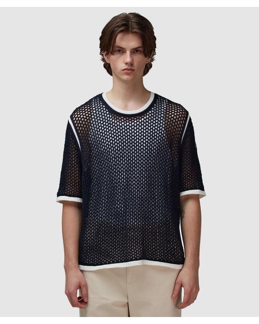 Adidas Originals Blue Knit T-Shirt (Night