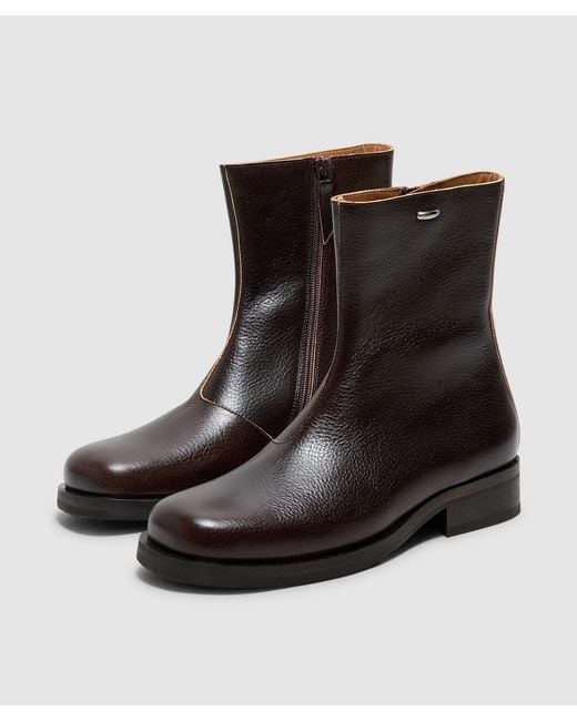 Our Legacy Black Camion Boot (Deep Americano Leather