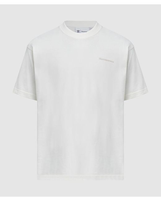 Adidas White X Humanrace By Pharrell Williams Basic T-shirt for men