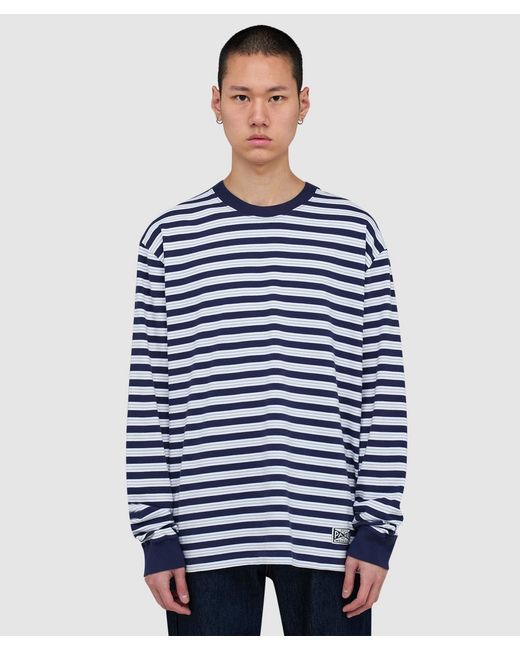Parra Blue 1992 Long Sleeve T-Shirt for men