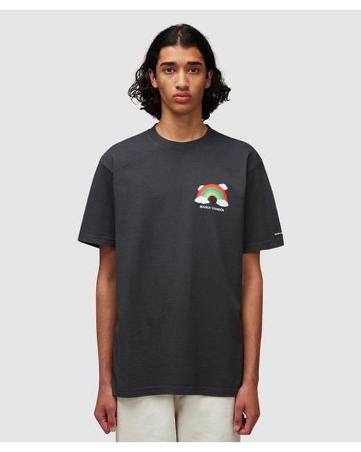 Bianca Chandon Cloudy Rainbow T-shirt in Black for Men | Lyst