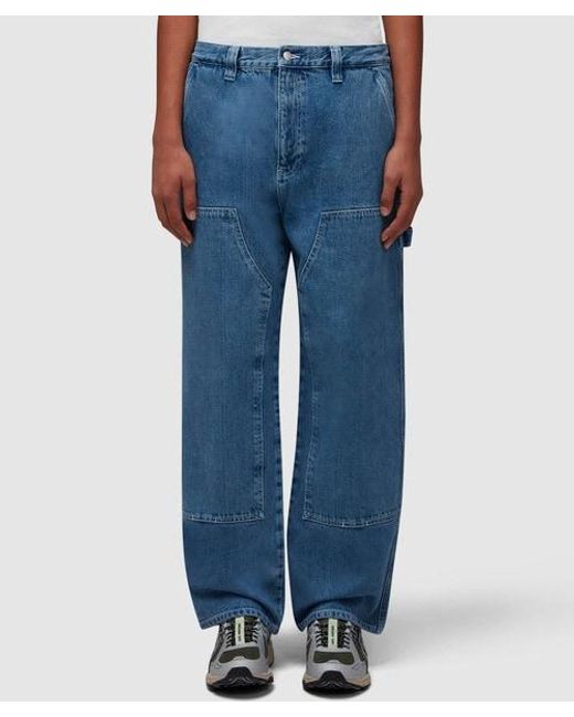 Stussy Denim Work Pant in Blue for Men | Lyst