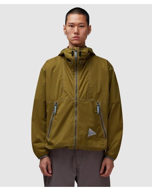 and wander Pertex Wind Jacket in Green for Men | Lyst