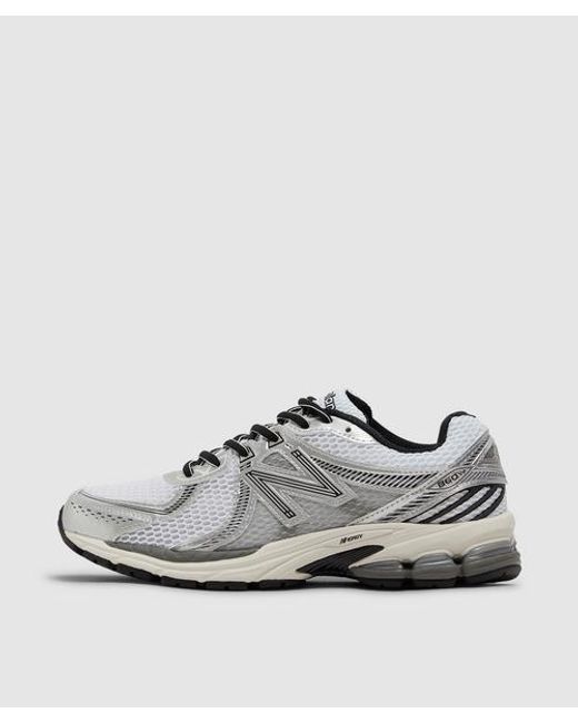 New Balance White 860v2 'milky Way' Sneaker for men