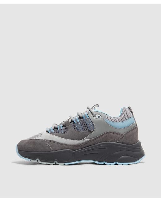 Cleens Gray Aero Runner Sneaker for men