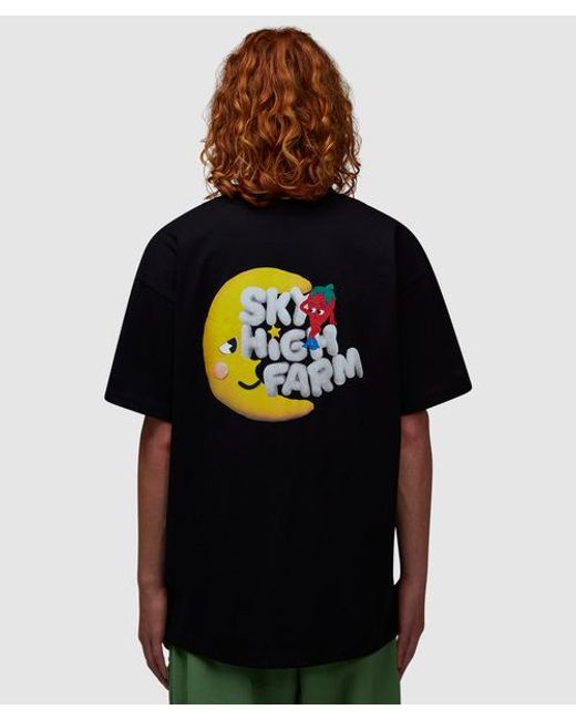 Sky High Farm Black Shana Graphic T-shirt for men