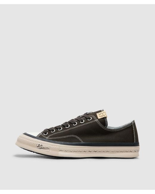Visvim White Skagway Lo Canvas Sneaker (Faded for men