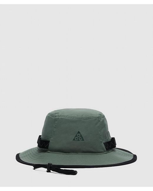 Nike Green Acg Bucket Hat for men