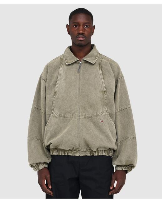 Roa Natural Ash Canvas Jacket (Sage for men