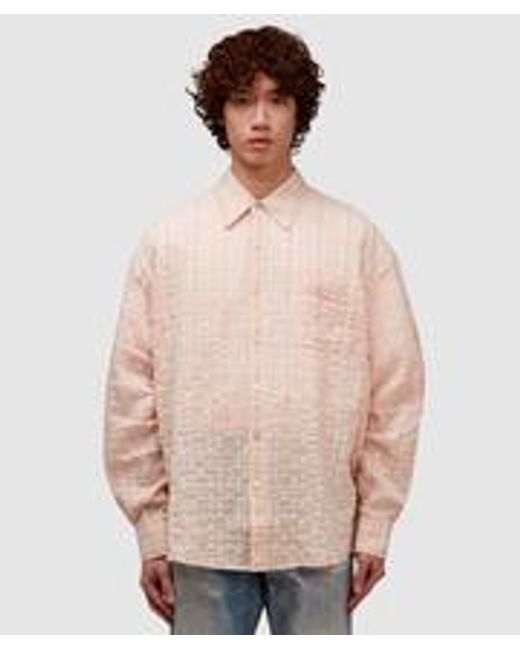 Our Legacy Natural Borrowed Shirt for men