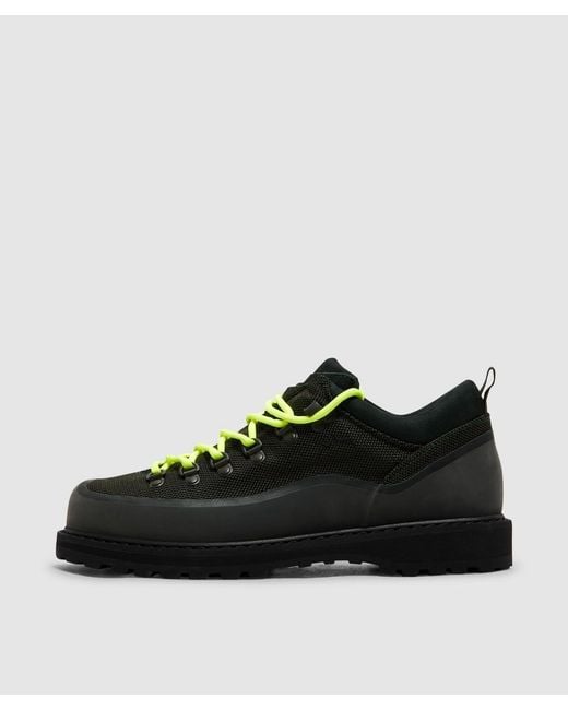 Diemme Women's Black Roccia Basso Sport Sneaker (Swamp Fabric