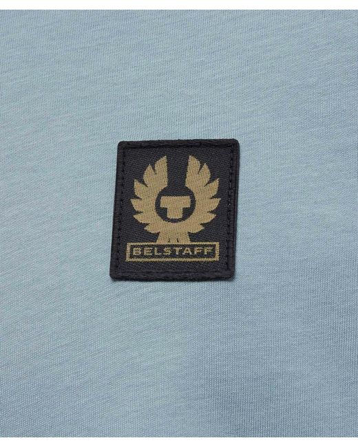 Belstaff Cotton Patch T-shirt in Blue for Men | Lyst