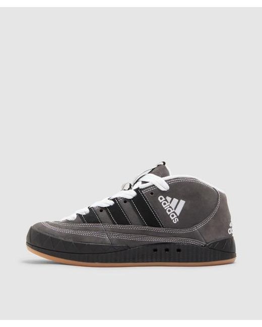 Adidas Black Ynuk Adimatic Mid Sneaker for men