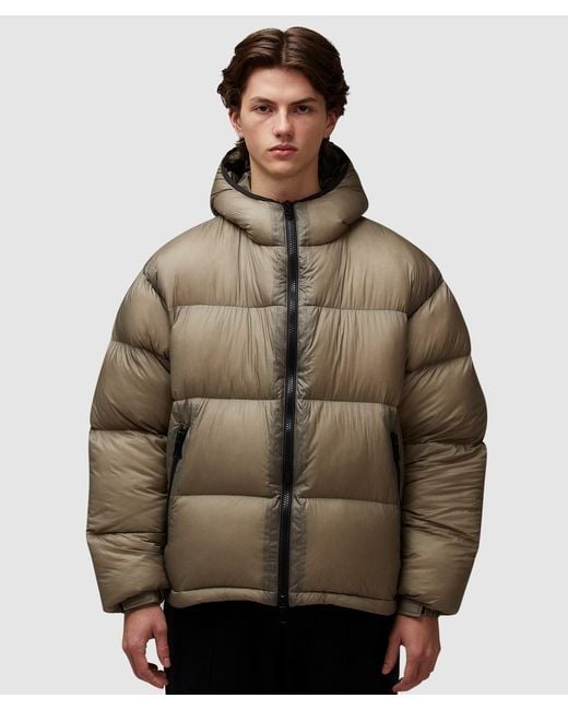 MKI Miyuki-Zoku Brown Translucent Bubble Jacket for men