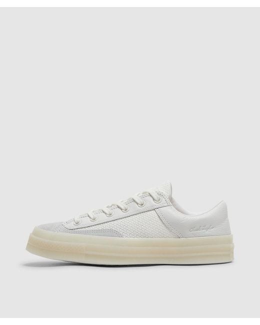 Converse White Chuck 70 Marquis Mixed Materials Sneaker (Vintage/Fossilized