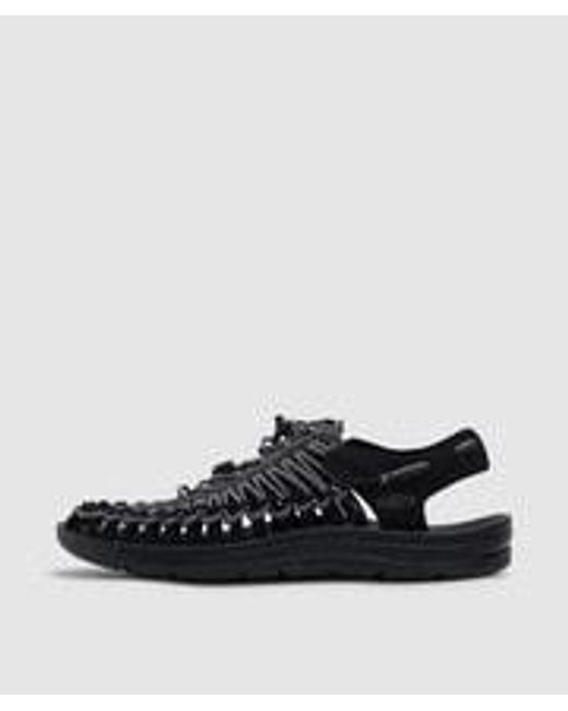 Keen Black Uneek Shoe for men