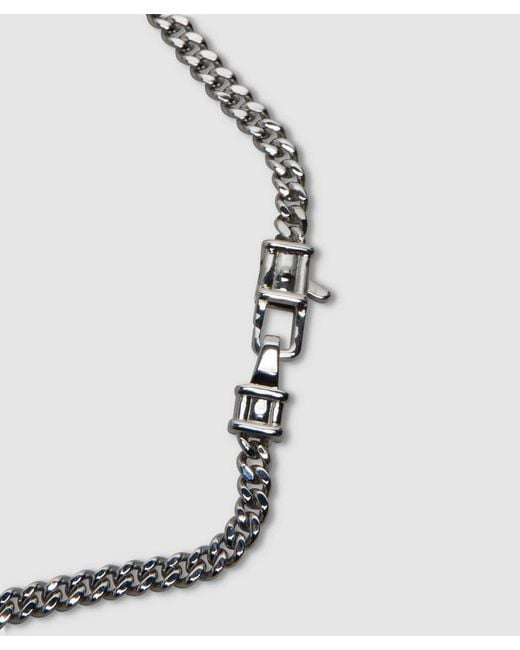 Tom Wood White Curb Bracelet