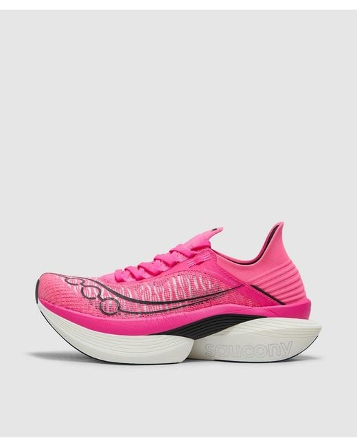 Saucony Pink Endorphin Elite 2 Sneaker Shock for men
