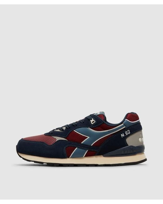 Diadora Blue N.92 Advance Sneaker (Cabernet for men