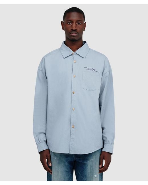 Visvim Blue Palmer Shirt (Lt for men